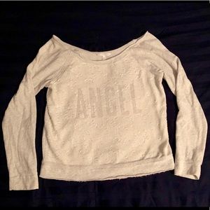 Victoria’s Secret Long Sleeve Sequenced Angel Top